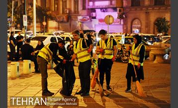 نظافت شهر توسط انجمن ها مردمی 22