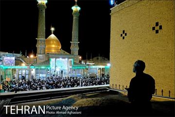 مراسم احیای شب بیست وسوم ماه رمضان درحرم حضرت عبدالظیم حسنی(ع) 30
