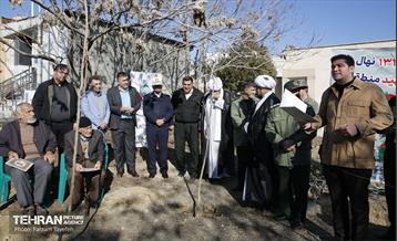آیین کاشت 1310 نهال در منطقه 5 21