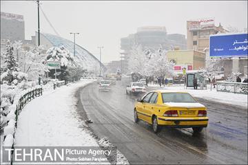 بارش برف زمستانی در تهران-2 23
