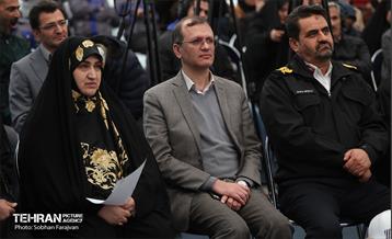 آیین رونمایی از تجهیزات نوین معاینه فنی شهرداری تهران 12