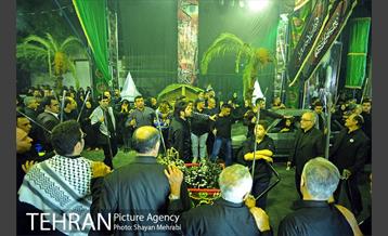 مراسم عزاداری حسینی در خیابان رودکی 23