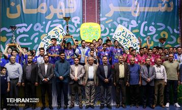 پایان رقابت‌های والیبال قهرمان شهر 11