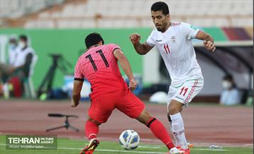 دیدار تیم های فوتبال ایران و کره جنوبی 21
