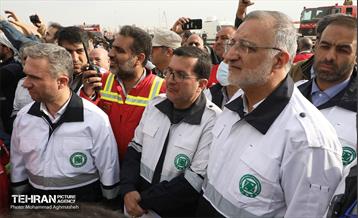 تمرین سراسری زلزله در بوستان ولایت 32