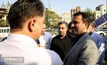 حضور مدیرعامل سازمان نوسازی شهرداری تهران در منطقه۱۷