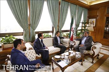 دیدار شهردار تهران با سفیر ایتالیا 2