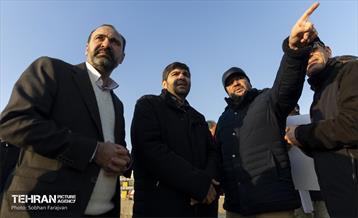 بازدید معاون مالی و اقتصاد شهری از پروژه‌های عمرانی 10