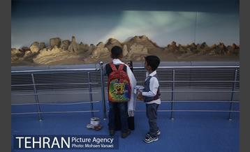 بازدید کودکان کار از آسمان نمای گنبد مینا 12