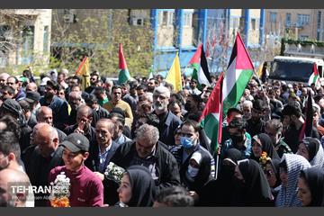 راهپیمایی روز قدس در پایتخت - 1 31
