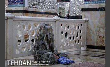 حال و هوایی از افطار تا سحر در حرم شاه عبدالعظیم حسنی 12