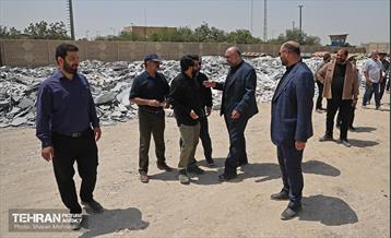 بازدید سخنگوی شهرداری تهران از سازمان مدیریت پسماند 25