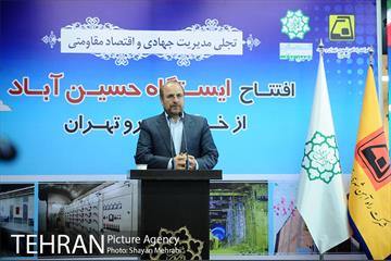 افتتاح ایستگاه مترو حسین آباد 17