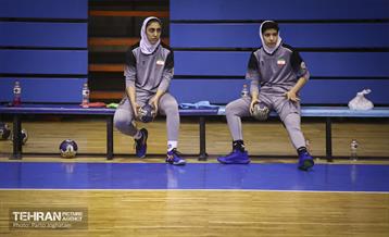 تمرین تیم ملی هندبال زنان ایران 22