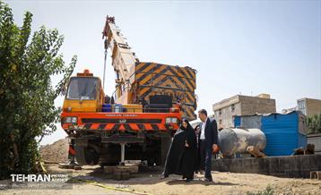 حضور سوده نجفی در منطقه 17