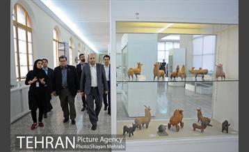 یازدید شهردار مونترال از موزه ملی ایران 7