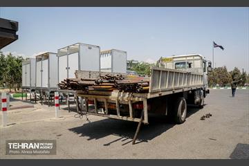 آماده‌سازی زائرشهر بوستان میدان مرکزی میوه و تره‌بار 4