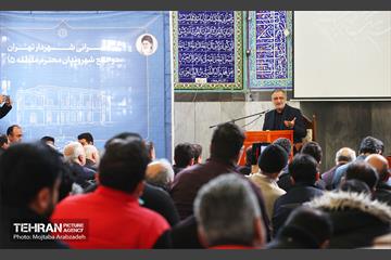 قرار خدمت؛ دیدار مردمی شهردار تهران در مسجد جامع مسعودیه 6