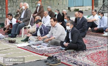 اقامه نماز عید فطر در محله بهرود 39