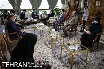 دیدار شهردار تهران با سفیر چین در ایران 7