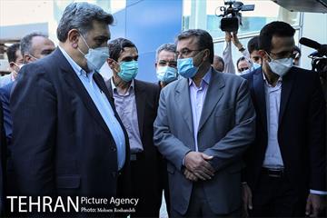 مراسم رونمایی از اتوبوس تمام برقی تولید داخل 22