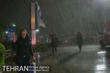 شب بارانی تهران 15