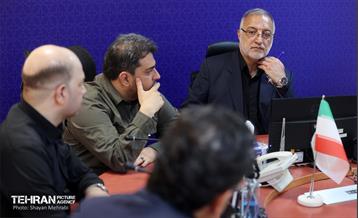 نشست شهردار تهران با معاون حمل و نقل و ترافیک شهرداری 11