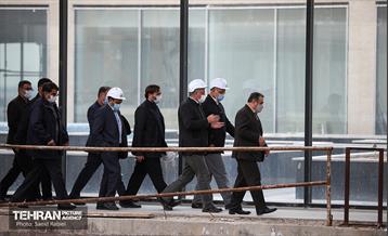 بازدید شهردار تهران از مجموعه شهر آفتاب 46