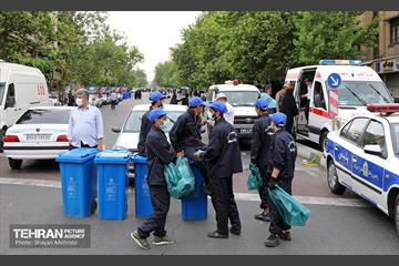 خدمات شهرداری تهران در پایان روز قدس 24