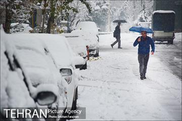 بارش برف زمستانی در تهران-2 5