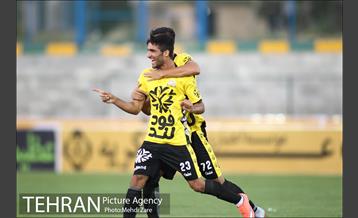 دیدار راه آهن و سپاهان در لیگ برتر فوتبال 15