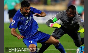 دیدار تیم های فوتبال استقلال ایران و الاهلی امارات