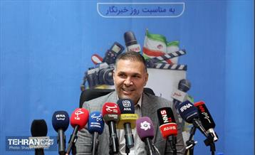 نشست خبری مدیرعامل سازمان ورزش شهرداری تهران 1