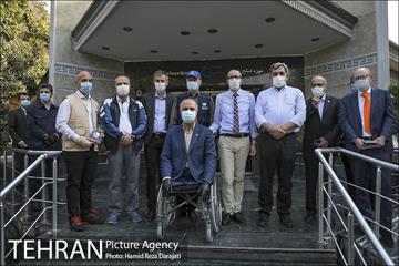 بازدید سفرای اروپایی و شهردار تهران از موزه صلح 2