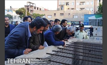 بازدید شهردار تهران از پروژه های منطقه 17 9