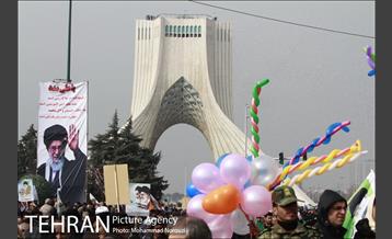 راهپیمایی 22 بهمن تهران 43