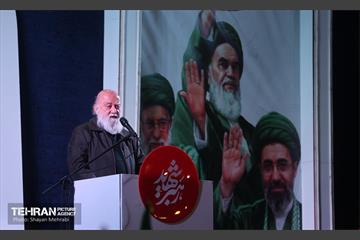 اجتماع مردم غیور تهران در قدردانی از همراهی جبهه مقاومت یمن 18