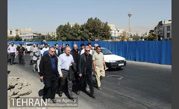 بازدید مهندس کاظمی از پروژه گیشا 20