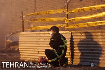 چهارمین روز آواربرداری ساختمان پلاسکو-1 23