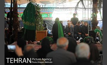 حضور شهردار تهران در مراسم عزاداری تاسوعای حسینی، بازار تهران 5