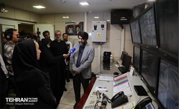 بازدید سخنگوی شهرداری تهران از مترو تهران 15