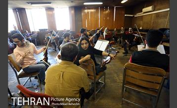 تمرین ارکستر فیلارمونیک ایران 3