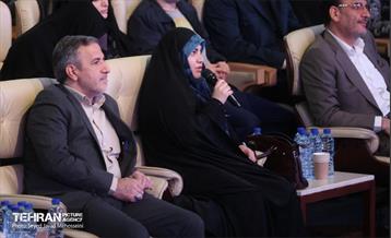 مراسم افتتاحیه پروژه‌های توسعه و بهسازی زیرساخت‌های کارآفرینی، توانمندسازی و فراغتی بانوان شهر تهران 8