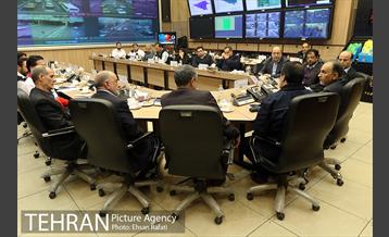 حضور شهردار تهران در جلسه ستاد مدیریت بحران شهر تهران  13