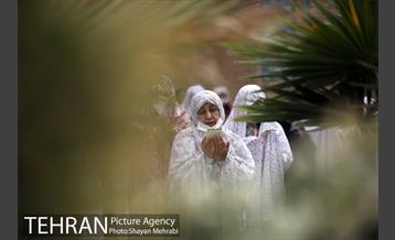 اقامه نماز عید فطر در مسجد امام حسین(ع) 45