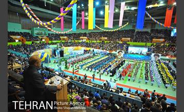 اختتامیه المپیاد و پاراالمپیاد ورزشی محلات شهر تهران با حضور دکتر قالیباف 7