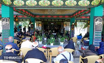 مراسم عزاداری حضرت اباعبدالله الحسین (ع) در آسایشگاه کهریزک 17