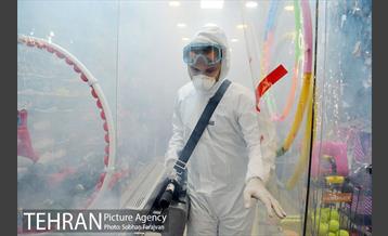 ضدعفونی و پاکسازی بازار تجریش-2 28