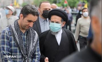 پردیس های فرهنگی شهرداری تهران در مسیر راهپیمایی روز قدس 5