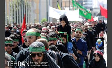 عزاداری عاشورا در میدان شهید طهرانی مقدم 9